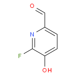 6-Fluoro-5-hydroxy-2-pyridinecarbaldehyde结构式