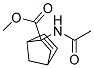 METHYL 2-(ACETYLAMINO)BICYCLO[2.2.1]HEPT-5-ENE-2-CARBOXYLATE结构式