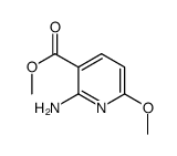 METHYL 2-AMINO-6-METHOXYPYRIDINE-3-CARBOXYLATE Structure