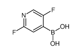 2,5-二氟吡啶-4-硼酸图片