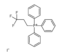 Trisphenyl(3,3,3-trifluoroprop-1-yl)phosphonium iodide结构式
