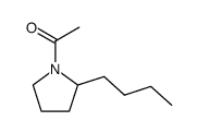 Pyrrolidine, 1-acetyl-2-butyl- (9CI) picture