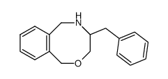 4-benzyl-3,4,5,6-tetrahydro-1H-benzo[f][1,4]oxazocine Structure