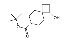 N-BOC-7-azaspiro[3.5]nonan-1-ol Structure