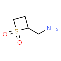 (1,1-dioxothietan-2-yl)methanamine Structure