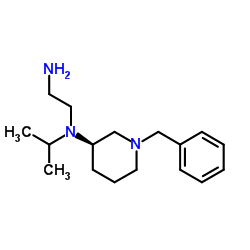 N-[(3R)-1-Benzyl-3-piperidinyl]-N-isopropyl-1,2-ethanediamine Structure