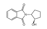 2-[(1R,2R)-2-Hydroxycyclopentyl]-isoindole-1,3-dione结构式