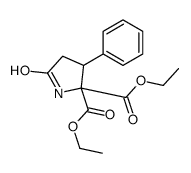 diethyl 5-oxo-3-phenylpyrrolidine-2,2-dicarboxylate结构式