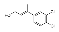 (2E)-3-(3',4'-dichlorophenyl)but-2-en-1-ol结构式