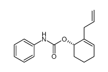 (S)-2-allylcyclohex-2-en-1-yl phenylcarbamate结构式