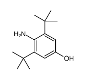 4-amino-3,5-ditert-butylphenol Structure