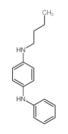 1,4-Benzenediamine,N1-butyl-N4-phenyl- Structure