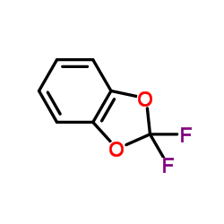 2,2-Difluoro-1,3-benzodioxole structure