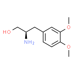 (R)-BETA-(3,4-DIMETHOXYPHENYL)ALANINOL结构式