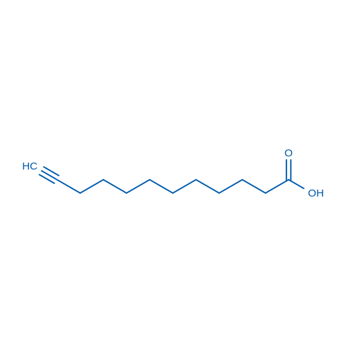 11-Dodecynoic acid Structure