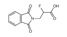 2-fluoro-3-phthalimido-propionic acid结构式