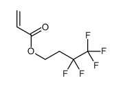 3,3,4,4,4-pentafluorobutyl acrylate Structure