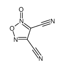 2-oxido-1,2,5-oxadiazol-2-ium-3,4-dicarbonitrile Structure