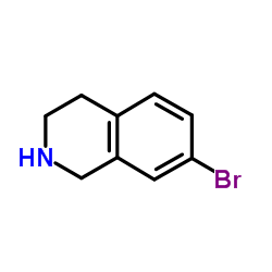 7-Bromo-1,2,3,4-tetrahydroisoquinoline Structure