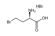 (R)-2-amino-4-bromobutyric acid hydrobromide结构式