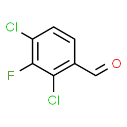 2,4-Dichloro-3-fluorobenzaldehyde structure