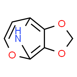 1,3-Dioxolo[4,5-c]oxepin-4,8-imine (9CI) structure