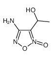 1,2,5-Oxadiazole-3-methanol, 4-amino-alpha-methyl-, 2-oxide (9CI) structure