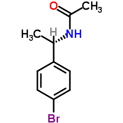 N-[(1S)-1-(4-Bromophenyl)ethyl]acetamide结构式