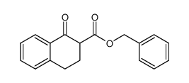 benzyl 1-tetralone-2-carboxylate结构式