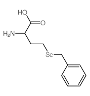 2-amino-4-benzylselanyl-butanoic acid Structure