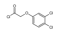 (3,4-dichlorophenoxy)acetyl chloride结构式