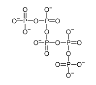 [oxido-[oxido-[oxido(phosphonatooxy)phosphoryl]oxyphosphoryl]oxyphosphoryl] phosphate Structure