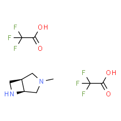 (1S,5S)-3-甲基-3,6-二氮杂双环[3.2.0]庚烷 双(三氟乙酸)盐图片