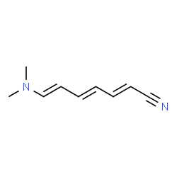 2,4,6-Heptatrienenitrile,7-(dimethylamino)-(9CI) picture