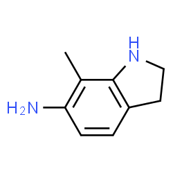 1H-Indol-6-amine,2,3-dihydro-7-methyl-(9CI) Structure