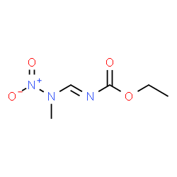 Carbamic acid,[(methylnitroamino)methylene]-,ethyl ester (9CI)结构式