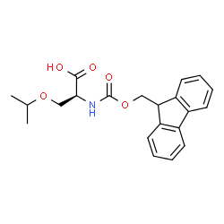 Fmoc-Ser(iPr)-OH结构式