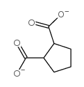 1,2-cyclopentanedicarboxylate结构式