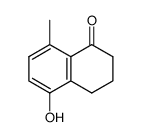 3,4-Dihydro-5-Hydroxy-8-methyl-1-(2H)-naphthalinon结构式