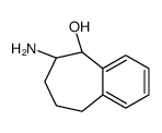 (5R,6S)-6-amino-6,7,8,9-tetrahydro-5H-benzo[7]annulen-5-ol结构式