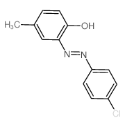 Phenol,2-[2-(4-chlorophenyl)diazenyl]-4-methyl- Structure