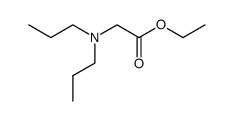ethyl 2-(dipropylamino)acetate结构式