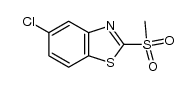 5-chloro-2-(methylsulfonyl)benzothiazole Structure