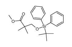 methyl 3-((tert-butyl(diphenyl)silyl)oxy)-2,2-dimethylpropanoate图片