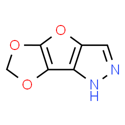 2H-[1,3]Dioxolo[4,5]furo[3,2-c]pyrazole结构式