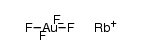 rubidium tetrafluoroaurate(III)结构式