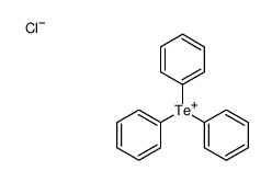 triphenyltellanium,chloride Structure