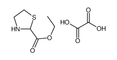 ethyl thiazolidine-2-carboxylate, oxalic acid Structure