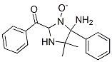 Methanone, (4-amino-4,5-dihydro-5,5-dimethyl-3-oxido-4-phenyl-1H-imidazol-2-yl)phenyl- (9CI) structure