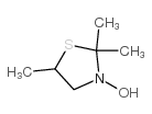 (9CI)-3-羟基-2,2,5-三甲基-噻唑烷结构式